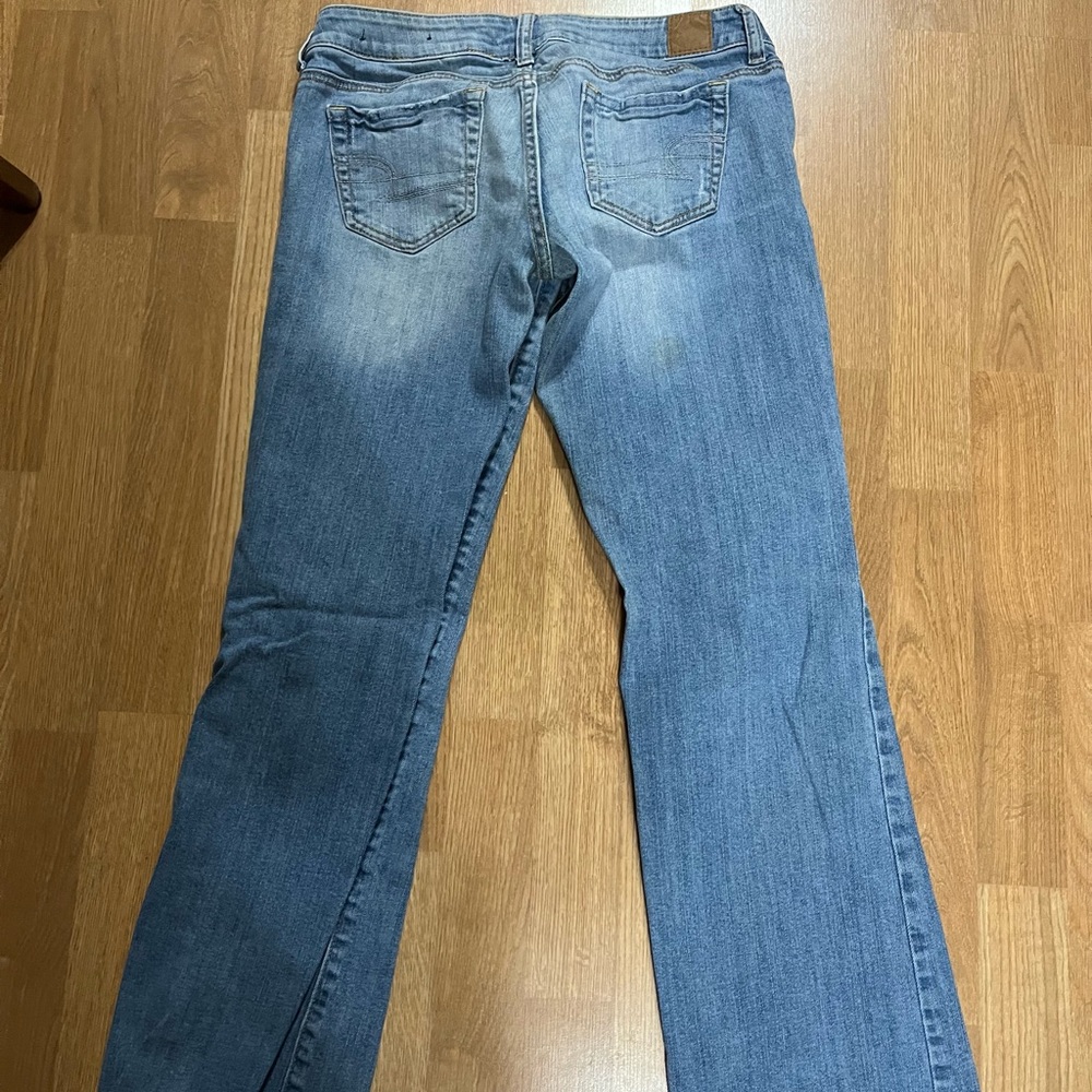American Eagle stretch slight bootcut 6 long